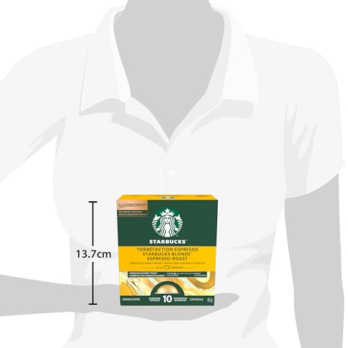 Starbucks Blonde Espresso Roast, Vertuo Line Compatible, 40 Aluminium Capsules - Image 5