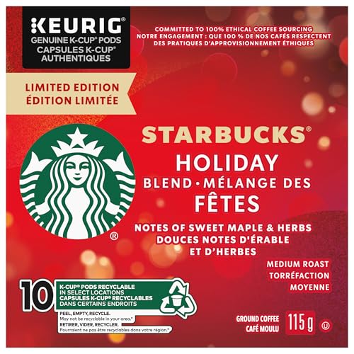 Starbucks Holiday Blend, 10 K-CUP Coffee Pods - Image 4