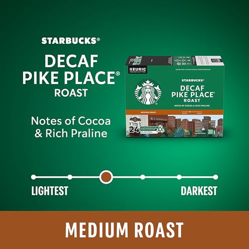 Starbucks Pike Place Decaf, 24 K-CUP Coffee Pods - Image 4