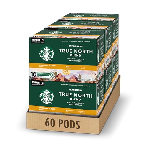 Starbucks True North, 60 K-CUP Coffee Pods