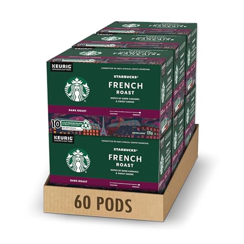 Starbucks French Roast, 60 K-CUP Coffee Pods