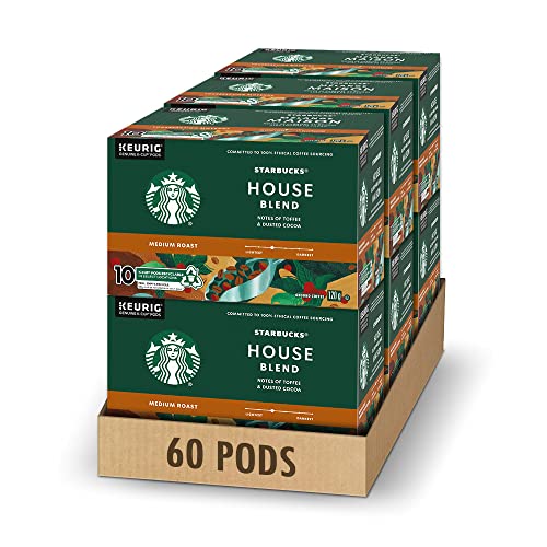 Starbucks House Blend, 60 K-CUP Coffee Pods