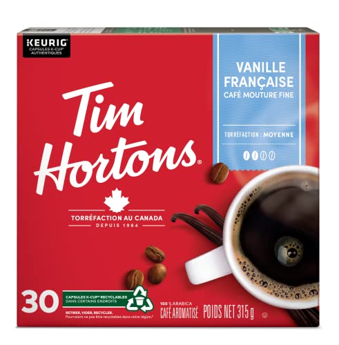 Tim Hortons French Vanilla Coffee, 30 K-Cup Coffee Pods - Image 4