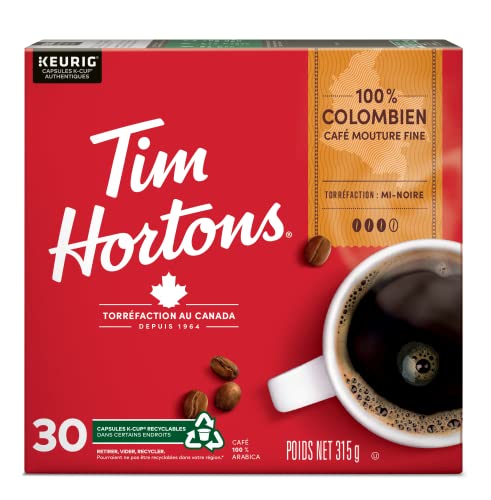 Tim Hortons 100% Colombian Coffee, 30 K-Cup Coffee Pods - Image 5