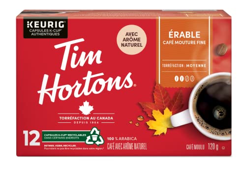 Tim Hortons Maple Coffee, 12 K-Cup Coffee Pods - Image 2