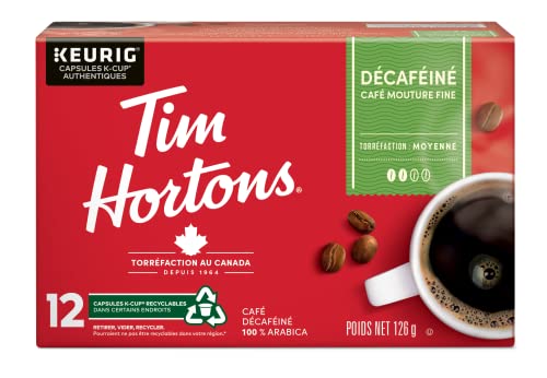 Tim Hortons Decaf, 12 K-Cup Coffee Pods - Image 5
