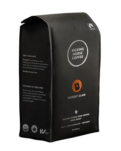 Kicking Horse Coffee, Grizzly Claw, 30 oz (850g), Pack of 6