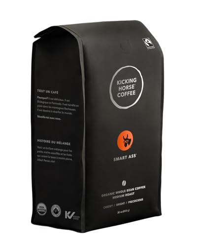 Kicking Horse Coffee, Smart Ass, 30 oz (850g), Pack of 6