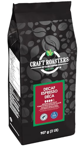 Club Coffee Craft Roasters, Decaf Espresso Deca, 2 lb (907g)