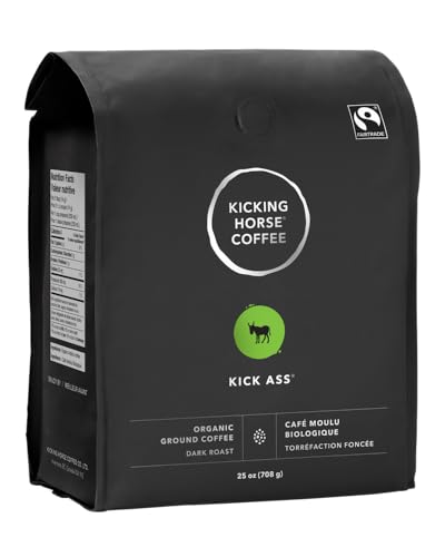 Kicking Horse Coffee, Kick Ass, 25 oz (708g), Pack of 6