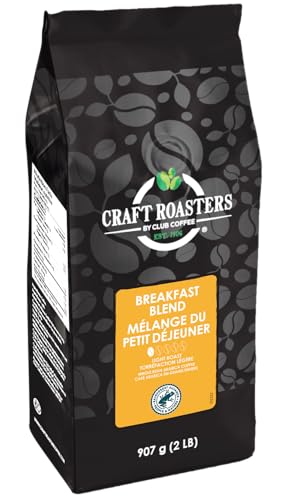 Club Coffee Craft Roasters, Breakfast Blend, 2 lb (907g)