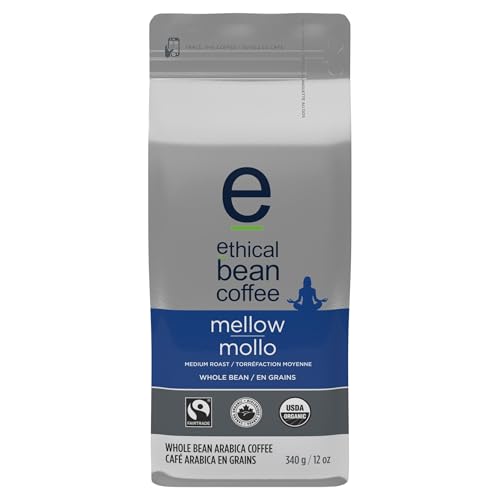 Ethical Bean Coffee, Mellow, 12 oz (340g)
