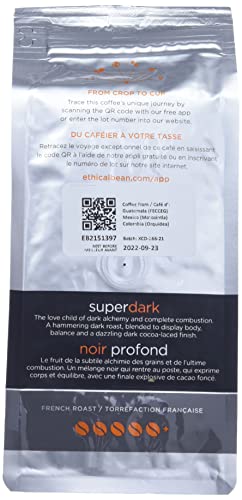 Ethical Bean Coffee, Superdark, 12 oz (340g), Pack of 6 - Image 2